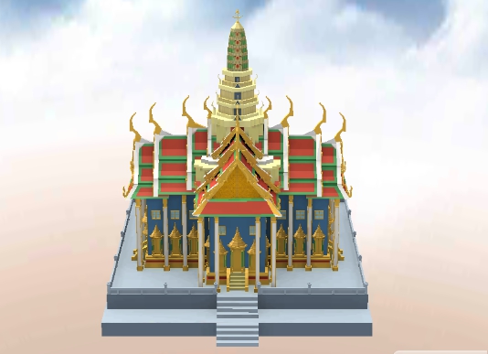 我愛拼模型泰國碧隆天神殿搭建攻略