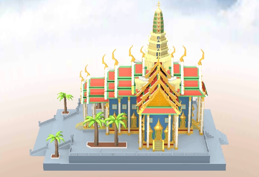 我愛拼模型泰國碧隆天神殿搭建攻略