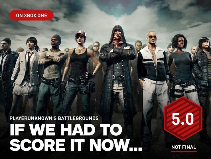《绝地求生》Xbox版IGN临时评分5.0 没X1X就别玩