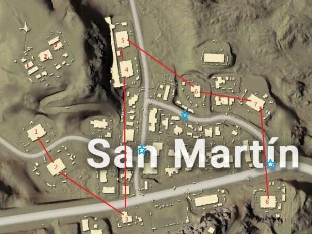 《绝地求生》沙漠地图城市搜索路线 沙漠城市打法攻略